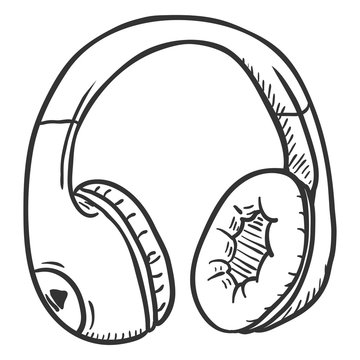 Vector Single Sketch Circumaural Headphones