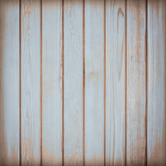 Wood wall texture background; blue color