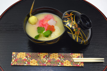 おせち料理　お雑煮