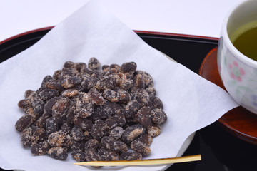 和菓子　甘納豆/伝統的技法で作られる和菓子です