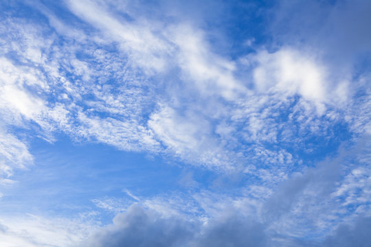blue Sky with clouds
