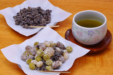 和菓子　甘納豆/伝統的技法で作られる和菓子です