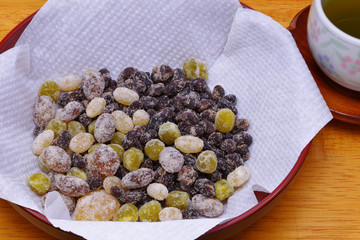和菓子　甘納豆/伝統的技法で作られる和菓子です