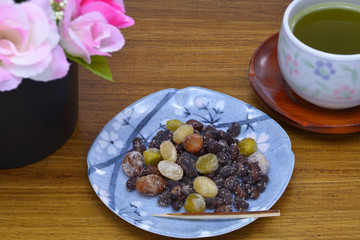 和菓子　甘納豆/伝統的技法で作られる和菓子です