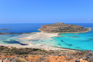 Balos lagoon