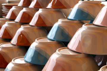 ceramic bowl background