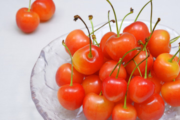 さくらんぼ　/可愛くてとても美味しい