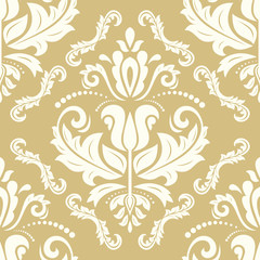 Seamless Vector Damask Pattern