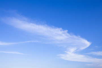Naklejka na ściany i meble blue Sky with clouds