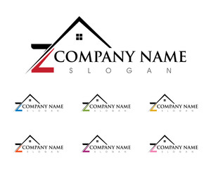 Z Letter House Logo