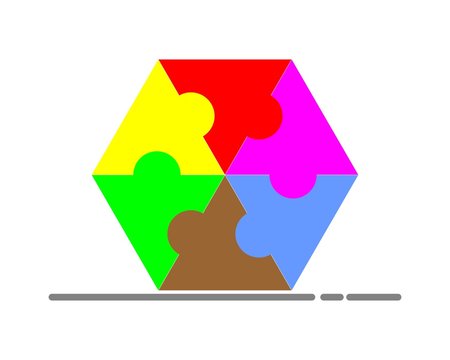 Hexagon Puzzle Icon