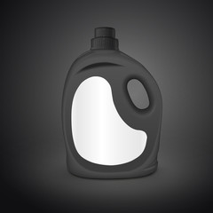 plastic detergent container