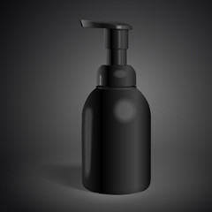 blank cosmetic bottle