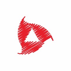 triangle vector logo icon