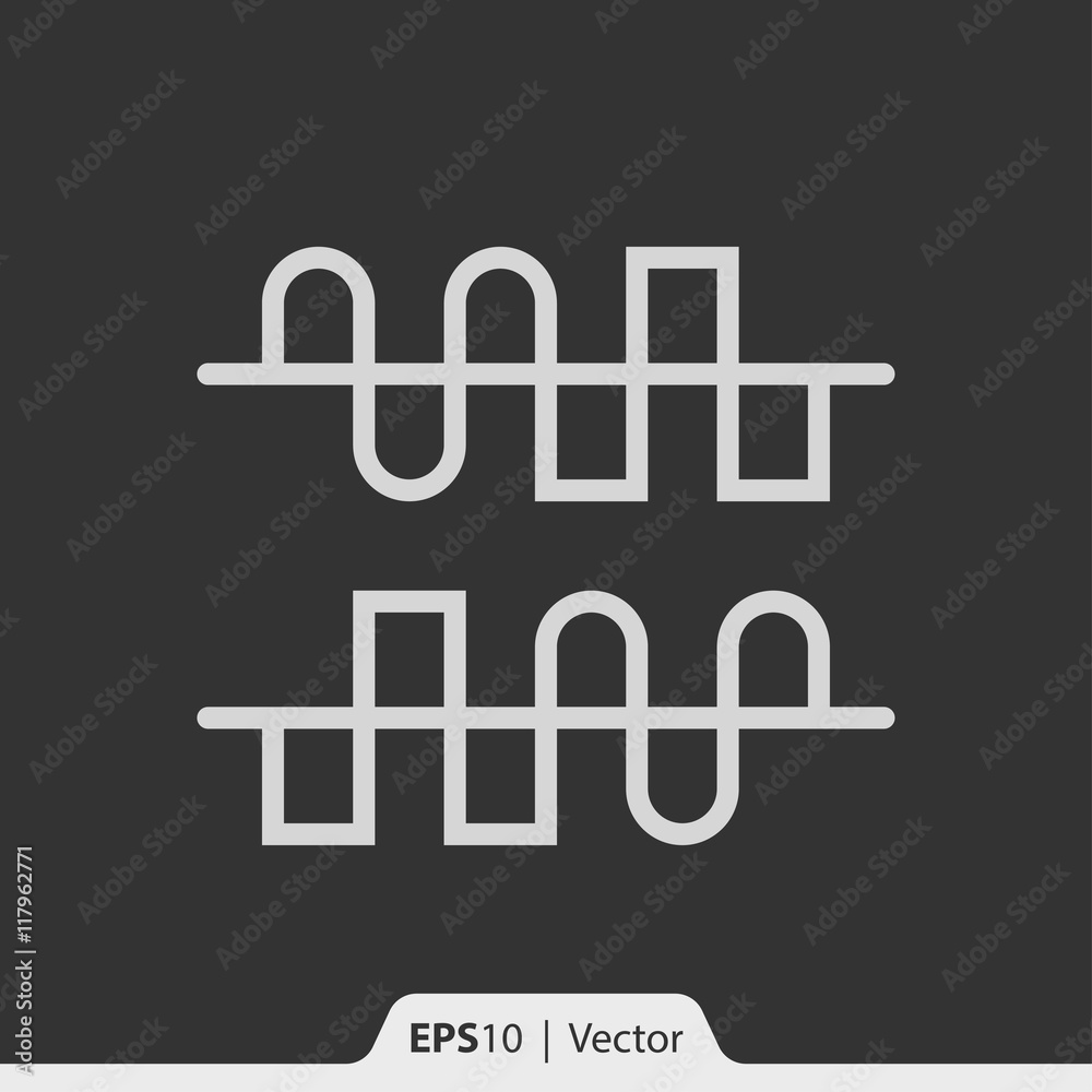 Poster digital to analog dac and analog to digital adc signal convertio