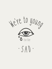 T-shirt print vector