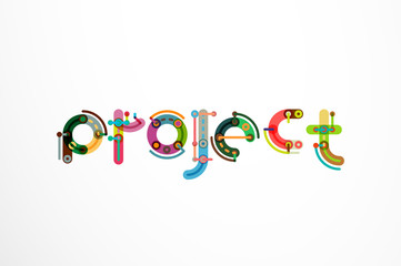 Project word letter banner