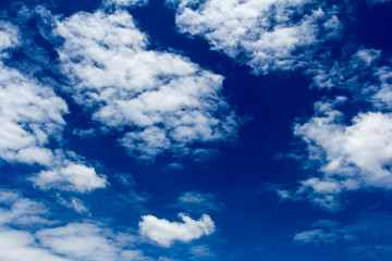 Cloud with sky.