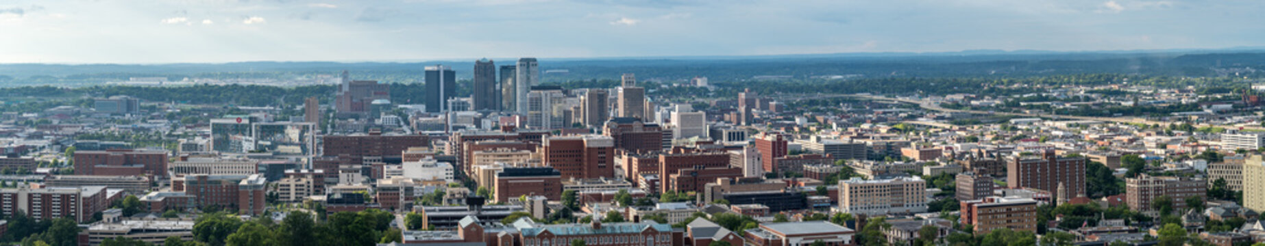 Panorama of Downtown Birmingham, Alabama
