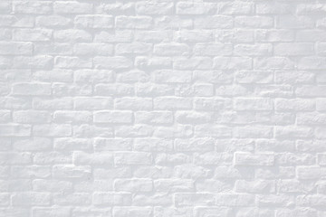 白いレンガの背景　White brick background