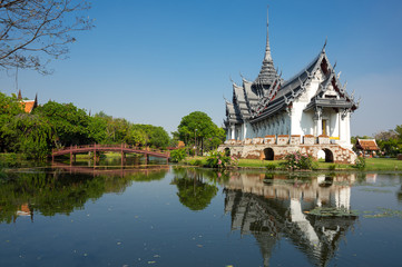 Fototapeta na wymiar Sanphet Prasat Palace