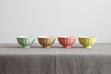 Japanese Colorful Ceramic Pottery - Bowls