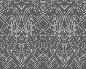 Geometric seamless pattern transformer.