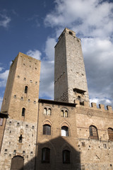 Palazzo del Podesta Building and Torre Grossa Tower; San Gimigna