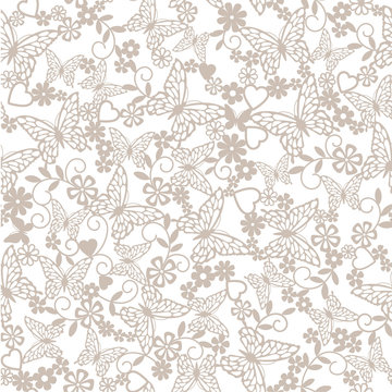 Seamless floral  background