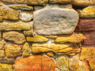 Mittelalterliche Mauer