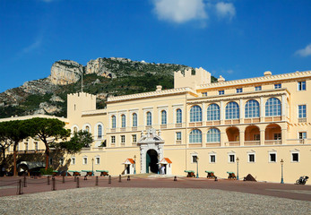 Obraz premium Дворец в Монако