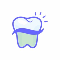 Dentist Dental Tooth vector logo icon