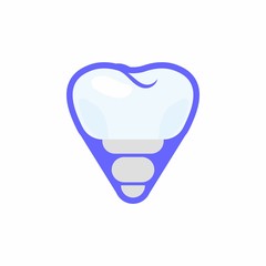 Dentist Dental Tooth vector logo icon