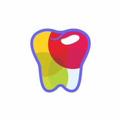 Dentist Dental Tooth vector logo icon