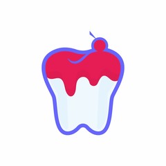 Dentist Dental Tooth vector logo icon
