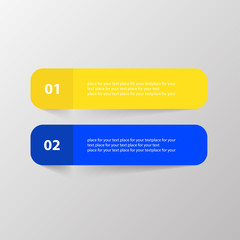 Vector lines arrows infographic.