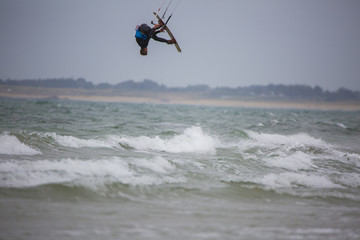 Fototapeta premium Kitesurfer
