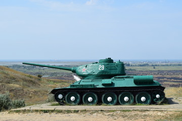 Museum copy of the tank