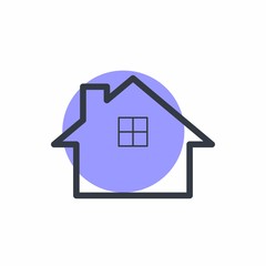 Property Real Estate logo icon vector