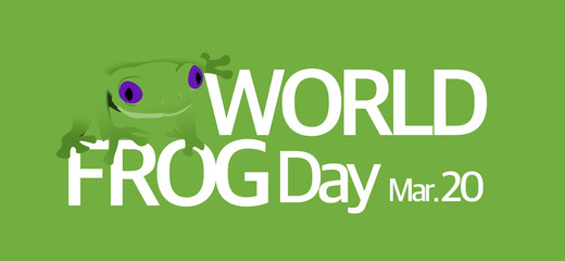 World Frog Day, March 20