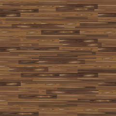 Seamless Parquet Flooring. Parquetry Texture. Floor Background. Vector Wood Pattern. Laminate with Planks for Your Interior Design. Dark Brown Colour