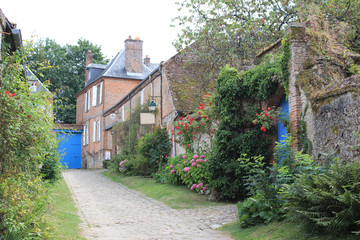 Fototapeta na wymiar Gerberoy - Plus Beau Village de France 