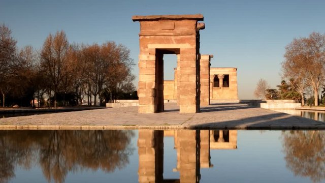 the el templo monument in madrid