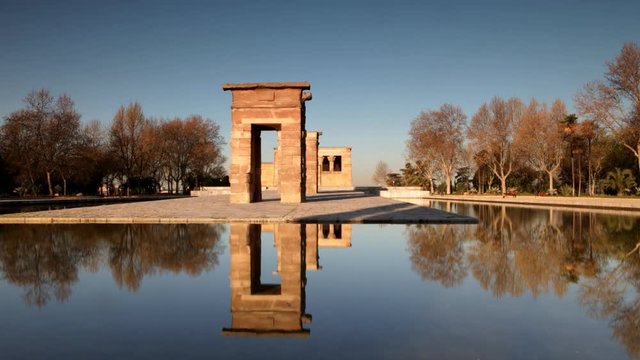 the el templo monument in madrid