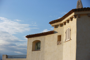top side of house in Sardinia, Italy
