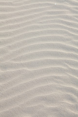 The floor is sand waves.