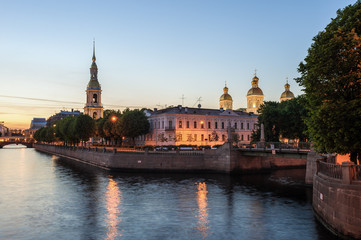 Saint Nicholas Naval Cathedral, St Petersburg, Russia