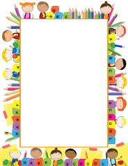 Colored frame for children