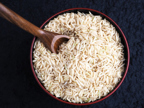 Brown rice.
