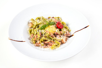 pasta with octopus